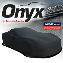 Load image into Gallery viewer, C5 Corvette HIGH END Onyx Black Satin Custom FIT Stretch Indoor CAR Cover 97-04
