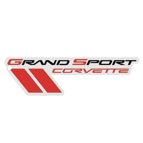 C6 Corvette Grand Sport Metal Magnet Emblem Art Size: 7
