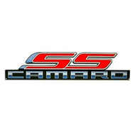Camaro SS w/ Script Full Size Wall Emblem Art 34